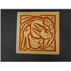 Image 3 : Qty 2 Abstract Artworks by Reni A'ia'i Bello - Kapa Maker, Approx. 12" x 9"