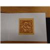 Image 4 : Qty 2 Abstract Artworks by Reni A'ia'i Bello - Kapa Maker, Approx. 12" x 9"