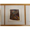 Image 5 : Qty 3 Abstract Artworks by Michel Tuffery: Aloha 'oe Lumei, Ea Fa & Tama Tulu Calvary, 8" x 8"