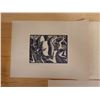 Image 2 : Qty 3 B&W Artworks by Sc. E. M. Washington, Unframed, 9" x 12"