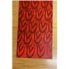 Image 2 : Qty 2 Red & Black Abstract Artwork, Numbered & Signed by Artist, 5" x 20"