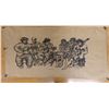 Image 1 : Ka'u Makahiki Artwork Numbered 56/00  by Artist by Tomas Belsky, Unframed 52" x 20"