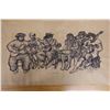 Image 8 : Ka'u Makahiki Artwork Numbered 56/00  by Artist by Tomas Belsky, Unframed 52" x 20"