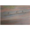 Image 7 : Pastel Paddler Artwork w/ Notation Lourey 4x Hoppu Festival, Unframed 41.5" x 28"