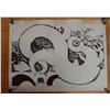 Image 1 : Waikato River Taniwha Artwork Numbered 56/60 by Buck Nin, Unframed 30" x 22.5"