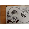 Image 2 : Waikato River Taniwha Artwork Numbered 56/60 by Buck Nin, Unframed 30" x 22.5"