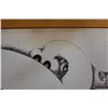Image 6 : Waikato River Taniwha Artwork Numbered 56/60 by Buck Nin, Unframed 30" x 22.5"