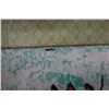 Image 10 : Asian Scroll w/ Abstract Art Figures & Calligraphy 21.5" x 48"