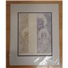 Image 1 : Madonna of the Pillar Artwork by Artist Juliette May Fraser, Unframed 16" x 20"