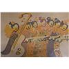 Image 2 : Hawaiian Musicians Artwork Numbered 22/56 by H.C. Hee w/ Bio, Unframed 21" x 16"