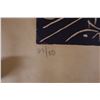 Image 5 : Suisan Artwork Numbered 21/00 by Artist by Tomas Belsky, Unframed 23" x 21"