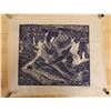 Image 1 : Suisan Artwork Numbered 20/00 by Artist by Tomas Belsky, Unframed 23" x 21"