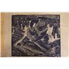 Image 2 : Suisan Artwork Numbered 20/00 by Artist by Tomas Belsky, Unframed 23" x 21"