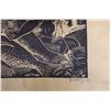 Image 5 : Suisan Artwork Numbered 20/00 by Artist by Tomas Belsky, Unframed 23" x 21"