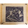 Image 1 : Suisan Artwork Numbered 19/00 by Artist by Tomas Belsky, Unframed 23" x 21"