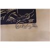 Image 9 : Suisan Artwork Numbered 19/00 by Artist by Tomas Belsky, Unframed 23" x 21"