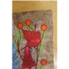 Image 8 : Qty 2 Floral Artworks 15" x 22"