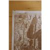 Image 4 : Warrior Woman Artwork by Artist Juliette May Fraser, Unframed 9" x 12"