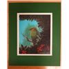 Image 1 : Amakiki Bird Artwork by Artist Ipo Nihipali, Unframed 13" x 16"
