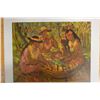 Image 16 : Hawaii 4 Full Color Reproductions of Oil Paintings by Louis Macouillard, Unframed 17" x 15"