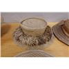 Image 10 : Qty 6 Woven Hats, Misc Styles & Sizes