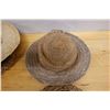 Image 15 : Qty 6 Woven Hats, Misc Styles & Sizes