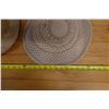 Image 23 : Qty 6 Woven Hats, Misc Styles & Sizes