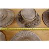Image 25 : Qty 6 Woven Hats, Misc Styles & Sizes