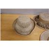 Image 6 : Qty 6 Woven Hats, Misc Styles & Sizes
