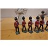 Image 2 : Qty 7 British Toy Soldiers, 2 Angels & Elephant Figurine, Misc Sizes