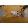 Image 4 : Qty 7 British Toy Soldiers, 2 Angels & Elephant Figurine, Misc Sizes