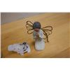 Image 5 : Qty 7 British Toy Soldiers, 2 Angels & Elephant Figurine, Misc Sizes