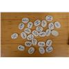 Image 2 : Set of 25 Runes Stones in Pouch