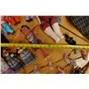 Image 13 : Multiple Dolls & Figurines, Necklaces, Horse Puppet, etc Misc Sizes