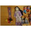 Image 2 : Multiple Dolls & Figurines, Necklaces, Horse Puppet, etc Misc Sizes