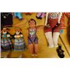 Image 5 : Multiple Dolls & Figurines, Necklaces, Horse Puppet, etc Misc Sizes