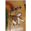 Image 8 : Multiple Dolls & Figurines, Necklaces, Horse Puppet, etc Misc Sizes