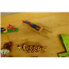 Image 11 : Multiple Dolls & Figurines, Necklaces, Fans, Tops, etc Misc Sizes