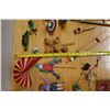 Image 14 : Multiple Dolls & Figurines, Necklaces, Fans, Tops, etc Misc Sizes