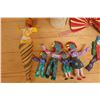 Image 3 : Multiple Dolls & Figurines, Necklaces, Fans, Tops, etc Misc Sizes