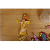 Image 4 : Multiple Dolls & Figurines, Necklaces, Fans, Tops, etc Misc Sizes