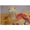 Image 5 : Multiple Dolls & Figurines, Necklaces, Fans, Tops, etc Misc Sizes
