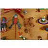 Image 6 : Multiple Dolls & Figurines, Necklaces, Fans, Tops, etc Misc Sizes