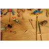 Image 8 : Multiple Dolls & Figurines, Necklaces, Fans, Tops, etc Misc Sizes