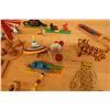 Image 9 : Multiple Dolls & Figurines, Necklaces, Fans, Tops, etc Misc Sizes