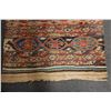 Image 2 : Area Rug w/ Geometric Design & Fringe 40" x 37"