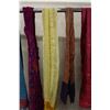 Image 3 : Qty 6 Fabric Belts & Ties, Misc Designs & Sizes