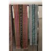 Image 3 : Qty 4 Fabric Wraps & Ties, Misc Designs & Sizes