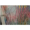 Image 2 : Multi-Colored Fabric w/ Fringe 39" x 70"