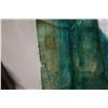 Image 4 : Multi-Colored Floral Fabric w/ Fringe 55" x 55"